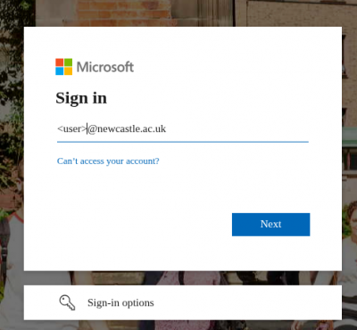 Azure login